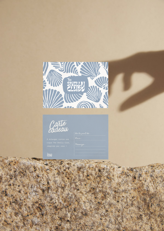 Carte cadeau - Coque The Shelly Club personnalisée